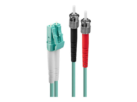 LINDY Optic Cable LC/ST OM3 10m 50/125 Multimode