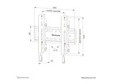 NEOMOUNTS WL30S-850BL12 Support pour écran mural 24-65p - fixe - verrouillable - installation rapide