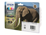 EPSON 3LB 24 Ink cartridge black and five colour standard capacity 29.1ml 1-pack RF-AM blister w/s