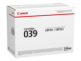 CANON CRG 039 toner standard capacity yield 11.000