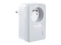 TP-LINK AV500+ Powerlinewith AC Pass Through 500Mbps Powerline Speed