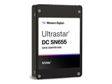 WESTERN DIGITAL Ultrastar DC SN655 U.3 15.36To PCIE TLC RI-1DW/D Dual Port BICS5 ISE