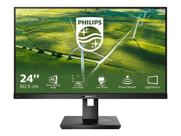 PHILIPS 242B1G/00 23.8p IPS FHD 1920x1080 1000:1 250cd/m2 75Hz 4ms D-Sub DVI HDMI 1xUSB-B 4xUSB 3.2