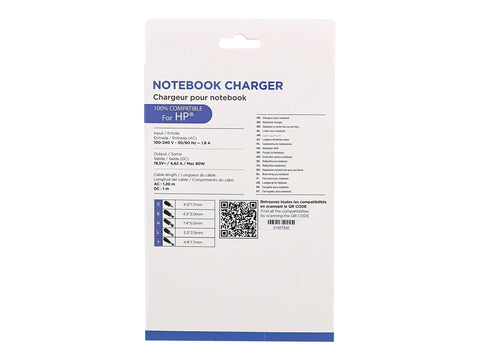 TNB Universal Power Supply For Notebooks Up To 17p Compatible With Most 19V Powered Notebooks 90W Max 9 Adapters