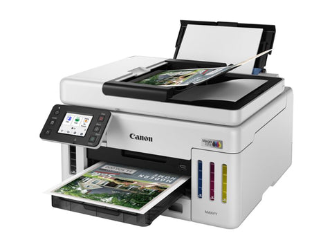 CANON MAXIFY GX6150 MegaTank MFP colour inkjet CISS Legal 216x356mm A4 24ipm Print 350sheets USB Wi-Fi LAN