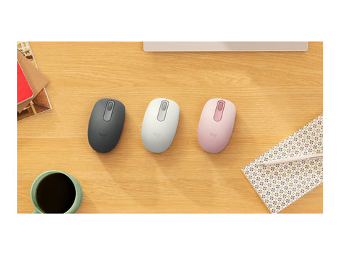 LOGITECH M196 Bluetooth Mouse - Off White