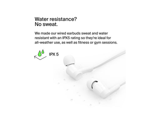 BELKIN SOUNDFORM - Headphones with USB-C Connector White