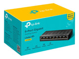 TP-LINK LiteWave 8-Port Gigabit Desktop Switch 8 Gigabit RJ45 Ports Desktop Plastic Case