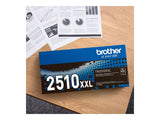 BROTHER TN2510XL Black Toner Cartridge ISO Yield up to 3.000 pages