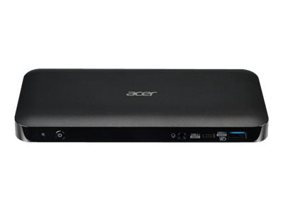 ACER USB Type-C Dockingstation III 85W charging Rear 2xDP 1.4++ HDMI 2.0 RJ45 2xUSB 3.1 Gen2 Front 2xUSB 3.1 1xType-C 3.5mm Audio
