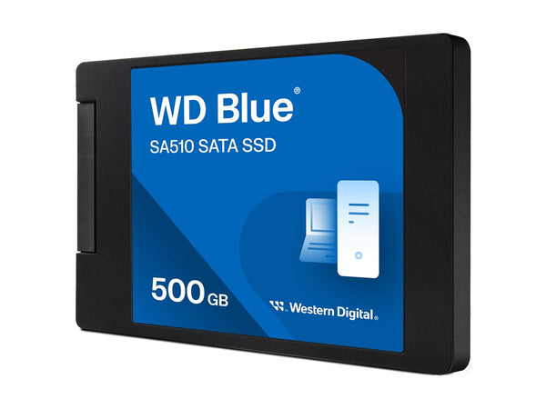 WD Blue SA510 SSD 500Go SATA III 6Gb/s cased 2.5p 7mm internal single-packed