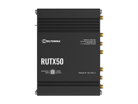 TELTONIKA NETWORKS RUTX50 DUAL SIM 5G/4G/LTE Router eSIM version