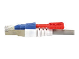 MCL CAT6A S/FTP LSZH Patch cable lockabled - 2m