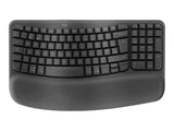 LOGITECH Wave Keys for Business - GRAPHITE - (FRA) - 2.4GHZ/BT - CENTRAL-419 - B2B