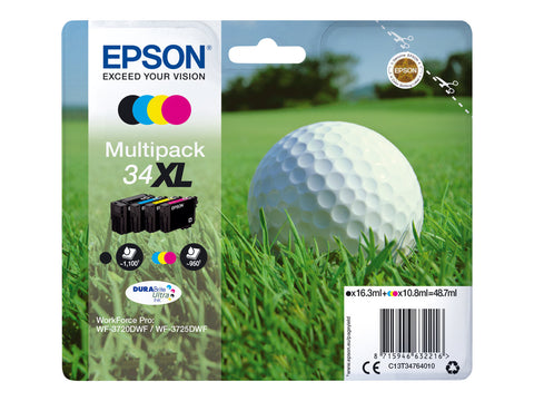EPSON 2LB Multipack 4-colours 34XL DURABrite Ink Ultra CMYK XL