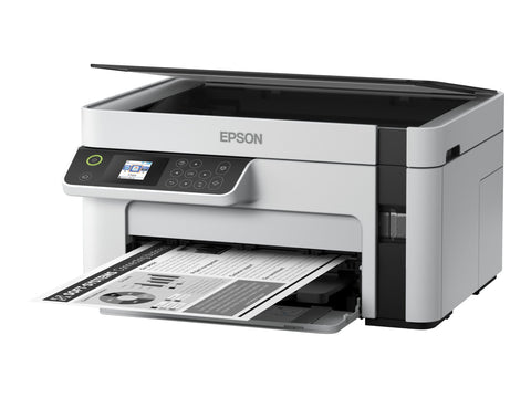 EPSON EcoTank ET-M2120 MFP Mono B/W ink-jet A4 15ppm print 150 sheets USB Wi-Fi white