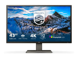 PHILIPS 439P1/00 moniteur 43''- 3840 x 2160 4K @ 60 Hz - VA - 400 cd/m² - 4000:1 - DisplayHDR 400 - 4 ms - 3xHDMI, DP, USB-C
