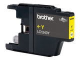 BROTHER LC-1240 cartouche d encre jaune haute capacité 600 pages pack de 1