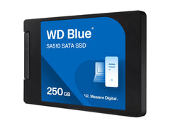 WD Blue SA510 SSD 250Go SATA III 6Gb/s cased 2.5p 7mm internal single-packed