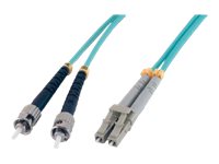 MCL ST/LC Multimode duplex 50/125 OM3 optical fiber - 5m