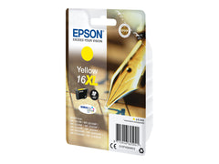 EPSON 1LB 16XL ink cartridge yellow high capacity 6.5ml 450 pages 1-pack RF-AM blister multi tag w/s