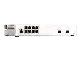 QNAP QSW-M2108-2S 8 port 2.5Gbps 2 port 10Gbps SFP+ web managed switch