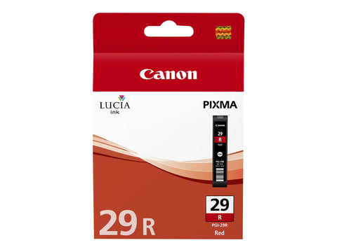 CANON PGI-29 R cartouche d encre rouge capacité standard 2.370 pictures pack de 1