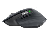 LOGITECH Master Series MX Master 3S Mouse ergonomic optical 7 buttons wireless Bluetooth 2.4 GHz Bolt USB receiver