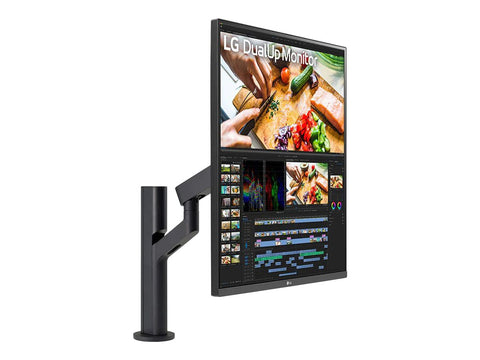 LG 28MQ780-B ergo Écran LED - 28"-  2560 x 2880 SDQHD @ 60 Hz - Nano IPS - 300 cd/m² - 1000:1 - HDR10 - 5 ms - 2xHDMI,DP, USB-C, HP