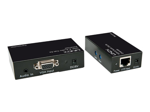 LINDY Kit extender VGA & Audio Cat.5e 300m
