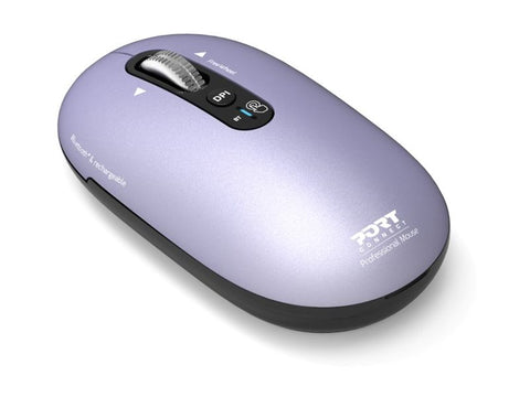 PORT DESIGNS Mouse Rechargeable Bluetooth Pure Mac - Iris
