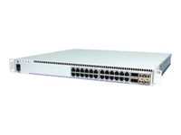 ALCATEL-LUCENT ENTERPRISE Multi-GigE L3 1RU chassis with 12 10/100/1000 BaseT 60W bt PoE 12 100/1G/2.5G/5G