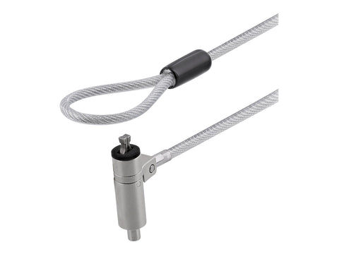 TNB Ultraresistant Braided Steel Cable With Pvc Coating And Zinc Lock Fine And Adjustable Pivoting Head To Attach It Comfortably