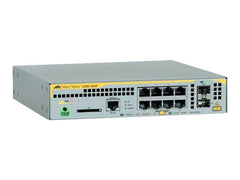 ALLIED L2+ managed switch 8x 10/100/1000Mbps POE ports 2x SFP uplink slots 1 Fixed AC power supply