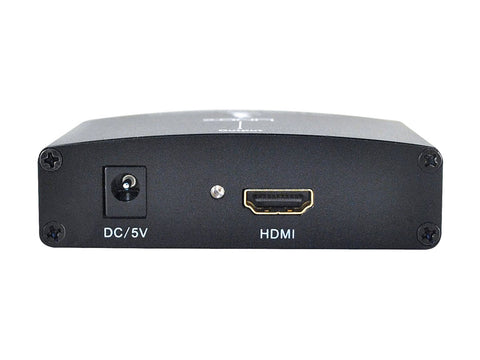 LINDY VGA + Audio to HDMI converter maximum resolution 1080p not scaling