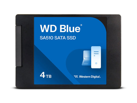 WD Blue SA510 SSD 4To SATA III 6Gb/s cased 2.5p 7mm internal single-packed