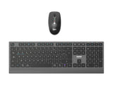 PORT DESIGNS Pack Keyboard + Mouse - Wireless - Optimal Rechargeable (FR)