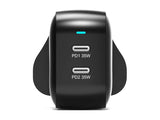 PORT DESIGNS Wall Charger Type-C PD 35W GaN + CtoC Cable 2m - EU