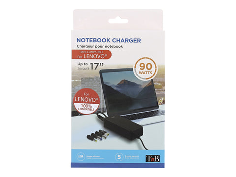 TNB Dedicated Charger For Lenovo Laptops Compatible With Lenovo Laptops Charged With19V Power 90W Maw 2 Included Tips 2 Years