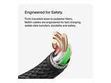 BELKIN BOOST CHARGE USB-A to USB-C Cable Braided 2M Black