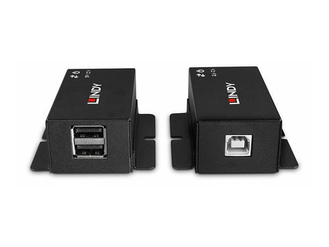 LINDY 50m 2 Port USB 2.0 Cat. 6 Extender