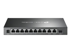 TP-LINK Omada 8-Port 10/100Mbps + 3-Port Gigabit Desktop Switch with 8-Port PoE+