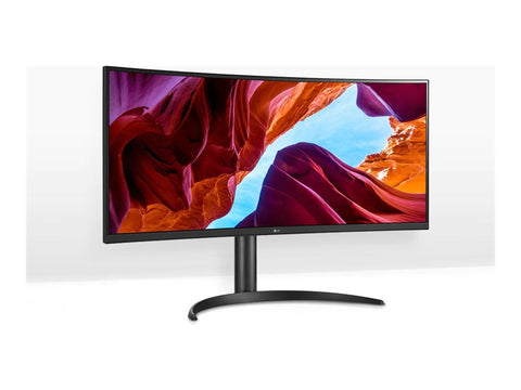 LG 34WQ75C-B Écran LED - incurvé - 34" - 3440 x 1440 UWQHD @ 60 Hz - IPS - 300 cd/m² - 1000:1 - HDR10 - 5 ms - 2xHDMI,DP, USB-C