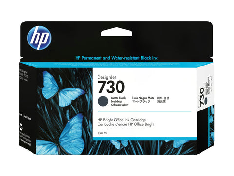 HP 730 130 ml Matte Black Ink Crtg