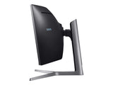 SAMSUNG C49HG90DMU 49in 32:9 Curved 1800R 3840x1080 VA QLED HDR 1ms MPRT 144Hz HDMIx2 DP Dual hinge height adj stand VESA