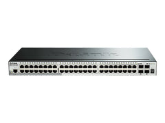 D-LINK 52-Port Smart Managed Gigabit Stack Switch 4x 10G dlink green 3.0 48x 10/100/1000Mbit/s TP RJ-45 Port 4x 10Gbit/s Fiber SFP+