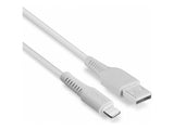LINDY 0.5m USB to Lightning Cable white Charge and sync Cable for iPhone iPad & iPod