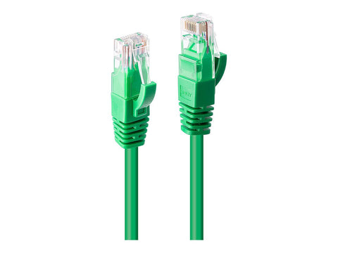 LINDY Cat.6 U/UTP Cable green 30m
