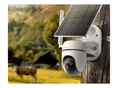 TP-LINK Solar-Powered Pan/Tilt 4G LTE Security Camera Kit