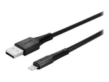 LINDY 3m USB to Lightning Cable black Charge and sync Cable for iPhone iPad & iPod